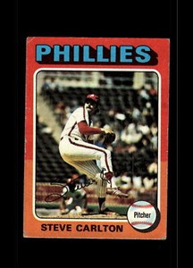 1975 Topps #185 Steve Carlton
