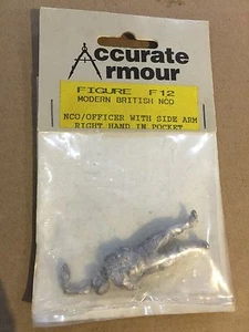 Präzise Rüstung 1/35th Modern British NCO mit gefalteter Metallfigur Hand in der Tasche - Bild 1 von 3