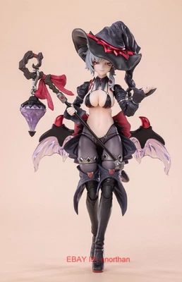 EXSSRION Aprendiz Bruja Hoshikawa Neco Negro Ver. Figura de acción 1/12 en stock Foto 1 de 4