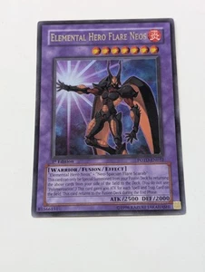 YuGiOh! Elemental Hero Flare Neos POTD-EN032 1st Edition LP Ultra Rare - Picture 1 of 4
