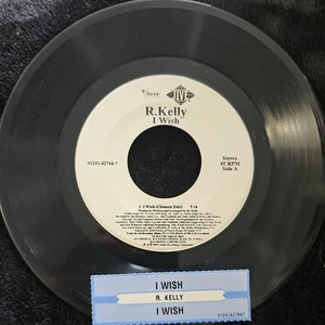 R. Kelly – I Wish (Cleanest Edit) VG Original 45RPM Jive Record 2000 RAP HIP HOP - Picture 1 of 2