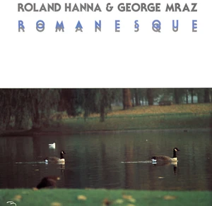 LP ROLAND HANNA & GEORGE MRAZ ROMANESQUE PIANO & BASS BLACK HAWK RECORDS - Foto 1 di 1