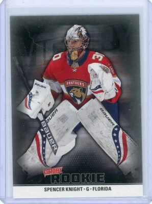 2021 UD FALL PROMOTIONS EXPO VICTORY BLACK #V-1 RC ROOKIE SPENCER KNIGHT - Image 1 of 2