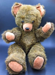 Vintage Toyland Fully Jointed Teddy Bear 22” Plush Soft Stuffed Preloved Toy - Picture 1 of 6