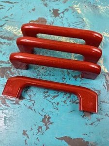 ROT Glitzer ZUG D RETRO TÜRGRIFFE 96mm KÜCHE Schublade Schrank Schrank  - Bild 1 von 11