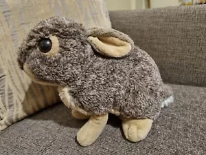 Cuddlekins Realist Baby Bunny Rabbit Plush Toy Wild Republic Speckled Brown 2014 - Bild 1 von 12