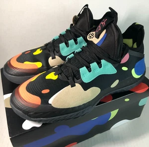 NEW Adidas Harden Vol.5 Futurenatural Mens Size 10 Black Multi Basketball Shoes - Picture 1 of 9