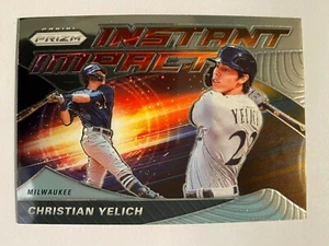 2020 Panini Prizm Instant Impact Christian Yelich Milwaukee Brewers  - Picture 1 of 1
