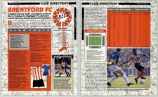 Brentford FC - Club Directory - Orbis Football Collection 1990-91 Page