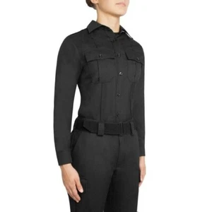 Nuevo: Camisa táctica azul manga larga mezcla rayón / Negra / 8900W / Policía - Imagen 1 de 6