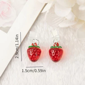 Cartoon Strawberry Phone Dust Plug Type- Charging Port Protector Phone Dust Plug - Zdjęcie 1 z 5