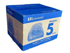 Russound 5R82-G, Acclaim 5 Series-8" Outdoor Rock Speaker-125W-Gray Granite-NEW - Picture 1 of 2