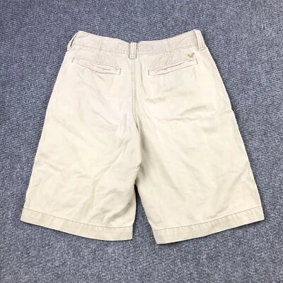 Pantalones Cortos Chinos American Eagle “Longboard” Para Hombre Talla 28 Frente Plano Caqui Foto 1 de 4