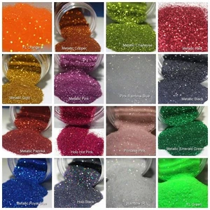 008” Premium Glitter Holo-Met-IR-FL for Soft Lures-Nail-Body-Spoon Flies-1/2 1oz - Picture 1 of 36