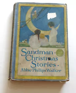 Antique Vntg. Sandman Christmas Stories by Abbie Phillips Walker 1918 4th Series - Picture 1 of 11