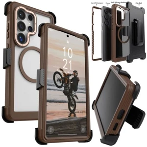 Funda magnética de alta resistencia para Samsung Galaxy S25+ S25 Ultra 5G / clip para cinturón - Imagen 1 de 36