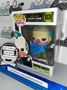 DAN CASTELLANETA KRUSTY SIMPSONS SIGNED AUTOGRAPHED FUNKO POP-BAS COA BECKETT - Picture 1 of 10