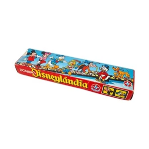 Disneylandia Domino Spiel Estrela OVP vollständig Holzsteine Gesellschaftsspiel - Bild 1 von 5
