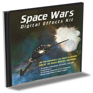 Space Wars Digital Effects Kit - 3D Models, Sound FX, Textures, Pyro Effects NEW - Picture 1 of 7