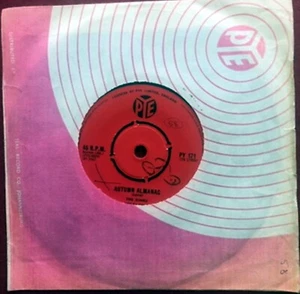 THE KINKS - AUTUMN ALMANAC / DAVID WATTS  -  7" - SOUTH AFRICA - Picture 1 of 4
