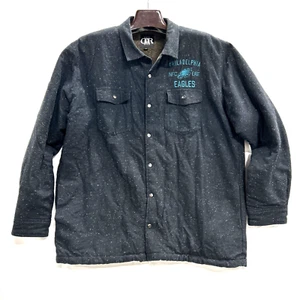 Men's Darius Rucker Collection by Fanatics Black Philadelphia Eagles Size 2X - Picture 1 of 9