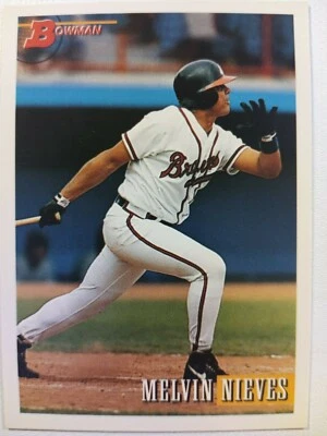 1993 Bowman Baseball #662 Melvin Nieves - Image 1 of 3
