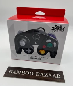 Nintendo Game Cube Super Smash Bros Controller - Black Japan Imported - Picture 1 of 5