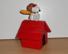 Snoopy Aviator Airman And House Pvc Figurine Figure Peanuts Maia Borges
