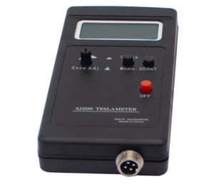 SJ200 Digital Gauss Meter Static Magnetic Field Tesla Tester j - Picture 1 of 5
