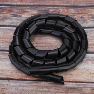2 Package Wire Protector Spiral PP Wire Accessory Wire Sleeve 25mm - Picture 1 of 9