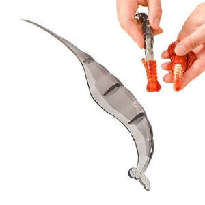 Portable Prawn Peeler Shrimp Deveiner Peel Devices Creative Kitchens Tools New - Picture 1 of 12