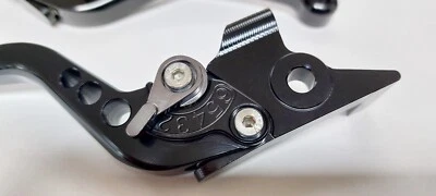 Yamaha FJ09 / MT09 tracer (2015-2020), CNC levers short black titanium, F16/V4A - Image 1 of 4