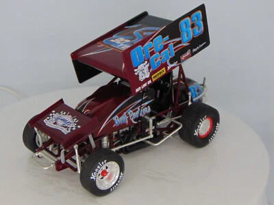 GMP 2002 SAMMY SWINDELL #83 BEEF PACKERS SAMMY 30 YEARS WINGED SPRINT CAR 1:18 - Image 1 of 4