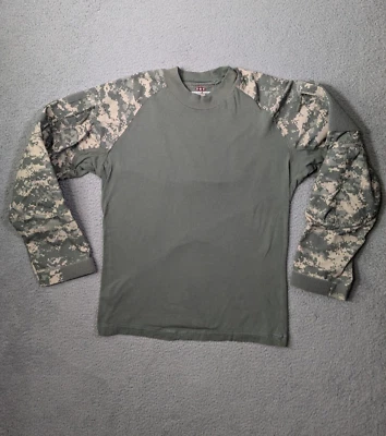 Tru Spec 战斗衬衫 尺寸 M 棉 尼龙迷彩 Cordura Baselayer 战术  — 第 1/4 张图片