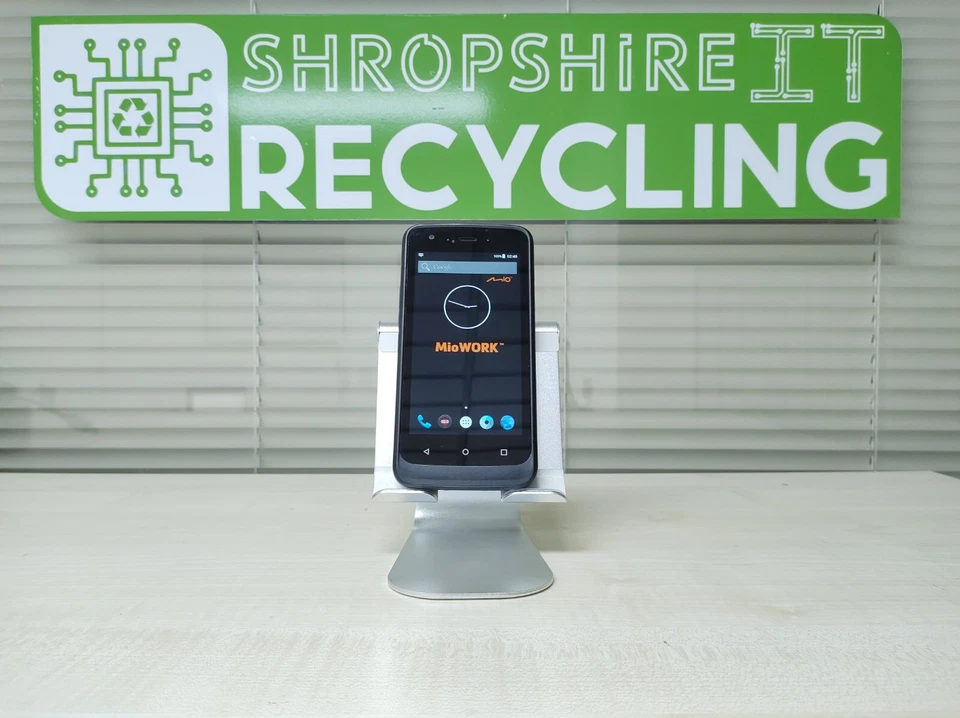 MioWORK A545 2GB RAM Android Scanner - BROKEN CASIN CLIP *USED-TESTED & WORKING* - Image 1 of 4