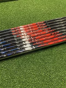 Set Of 9 x NS PRO Modus 3 Tour 130 X Flex TT Golf Shaft 5-PW + 3 Extra Wedge - Picture 1 of 6