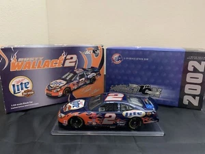 1/24 Rusty Wallace #2 2002 Ford Taurus Miller Light Harley H-D NASCAR Action - Picture 1 of 1