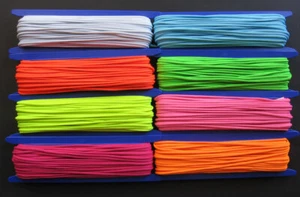 Leuchtschnur Ø 3.5mm - 8 x 30 Metro - Brilla Bajo Schwarzlicht- 8 Colores Neón - Imagen 1 de 9