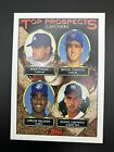 MIKE PIAZZA 1993 Topps Gold Baseball #701 Top Prospects Catchers (w/ Delgado) RC