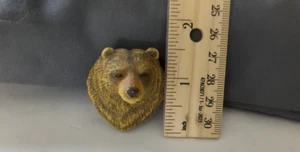 Vintage Bear Drawer Knob Rustic Lodge Cabin Decor Animal Cabinet Pull Hardware - Picture 1 of 3