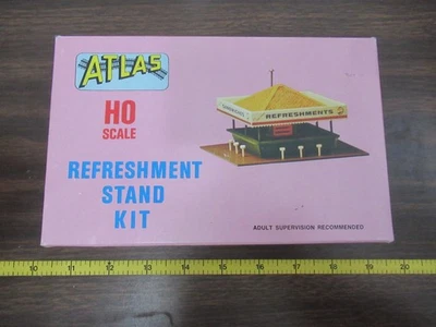 Atlas HO Building Refreshment Stand hit NEW SEALED - Image 1 of 2