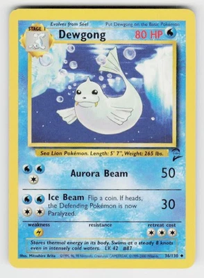 Base Set 2 #036/130 Dewgong - Image 1 of 2