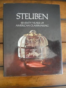 Steuben Art Glass Book 75 Years of American Glass Making by Paul Perrot - Picture 1 of 6