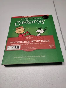 A Charlie Brown Christmas Recordable Storybook Hallmark Hardcover Book by Schulz - Picture 1 of 1