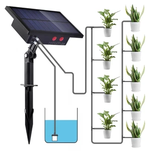 Irrigazione Automatica Solare, Kit Irrigazione a Goccia Con Timer, Impianto Irri - Foto 1 di 12