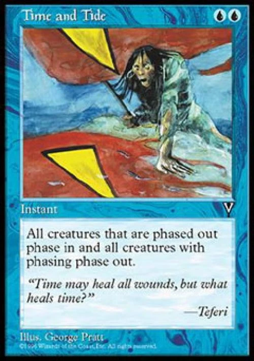 Time and Tide - Medium Play MTG Visions - Image 1 of 1