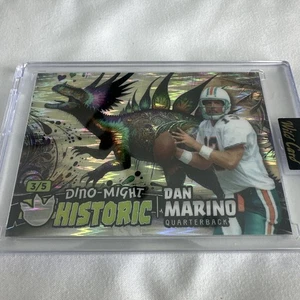 2024 Wild Card Prehistoric Dino-Might Dan Marino 💥3/5 💥Legend 🔥👀Pics🔥 - Picture 1 of 4