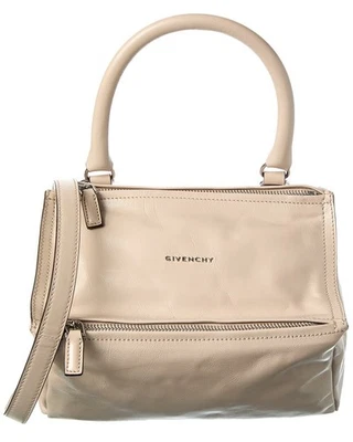 Cartera pequeña de cuero para mujer Givenchy Pandora gris Foto 1 de 4