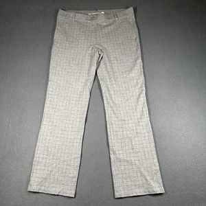Betabrand Pants Womens Large Petite Plaid Dress Yoga Workwear Stretch Comfort - Picture 1 of 12