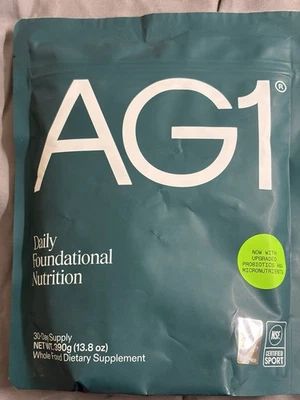 AG1 Daily Foundational Nutrition Powder 30 Day Supply - 13.8oz Expires 01/2026 - Image 1 of 2